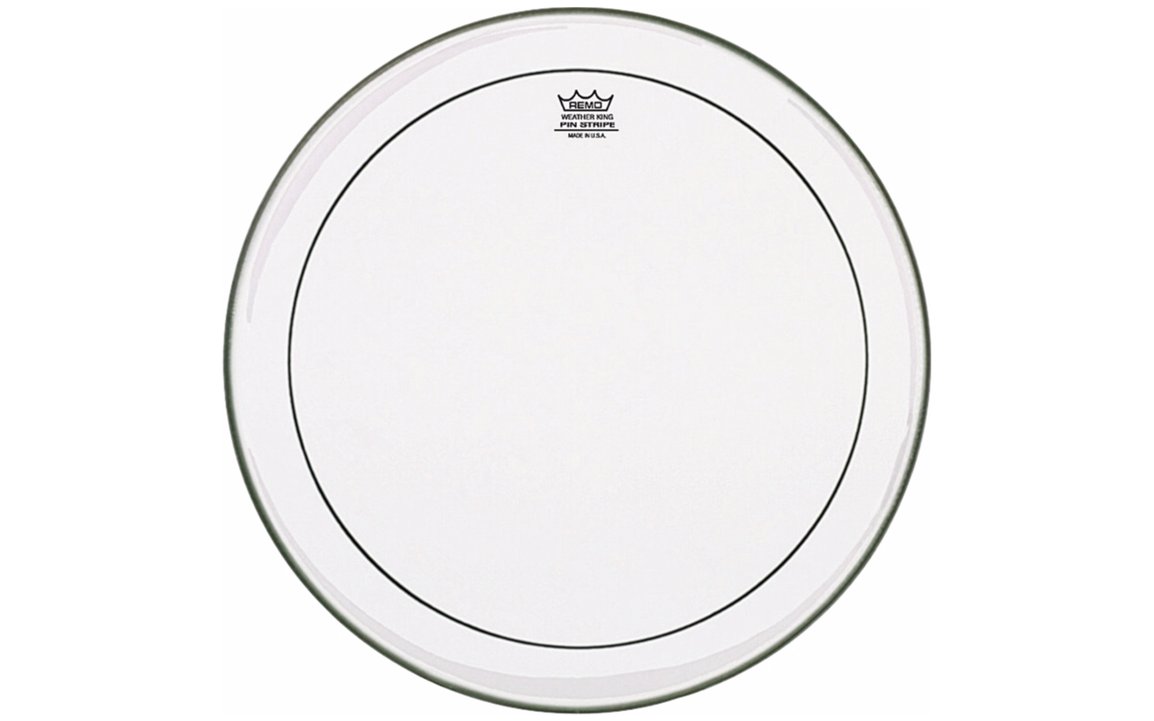 Remo 22in. Pinstripe Clear Bass Drum Head