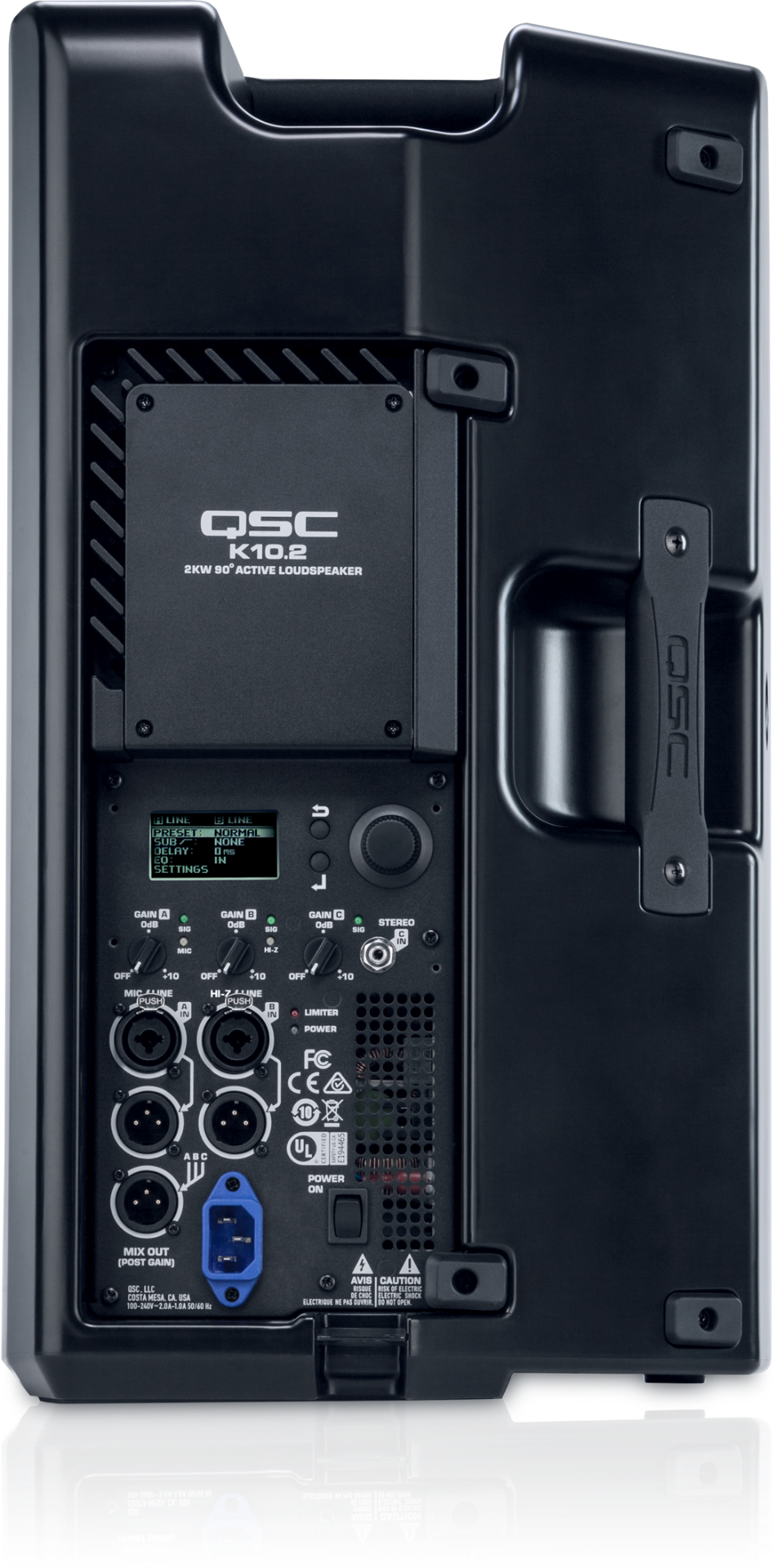 QSC K10.2 10" Two Way 2000W Powered Loudspeaker