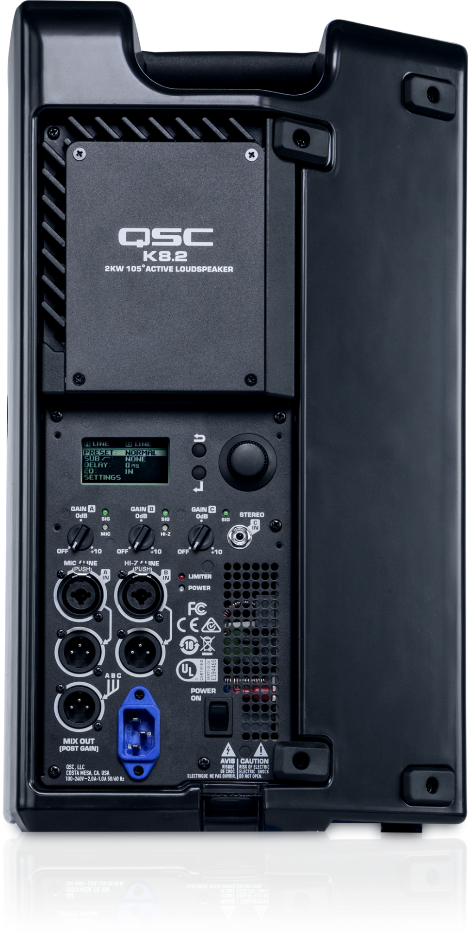 QSC K8.2 8" Two Way 2000W Powered Loudspeaker