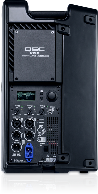 QSC K8.2 8" Two Way 2000W Powered Loudspeaker