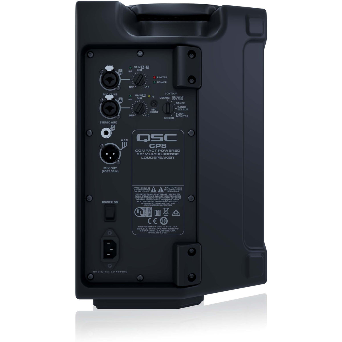 QSC CP8 Powered Speaker – Alto Music