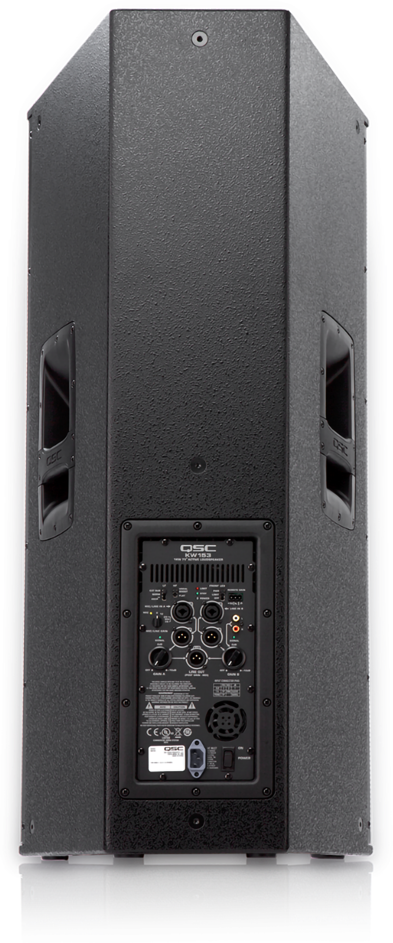 QSC KW153 15” 3-Way Trapezoidal Loudspeaker