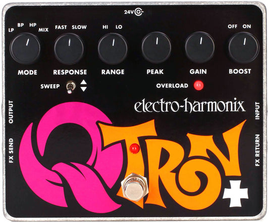 Electro Harmonix Q-Tron Plus Envelope Filter with Effects Loop Pedal