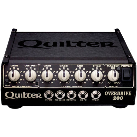 Quilter Amps Overdrive 200 2-Channel "Overdrive" Style 200-Watt Head