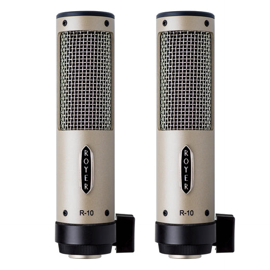 Royer R10 Hot Rod 25th Anniversary Ribbon Microphone - Matched Pair
