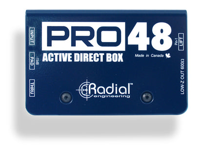 Radial Pro48 Active 48-volt Compact Active Direct Box