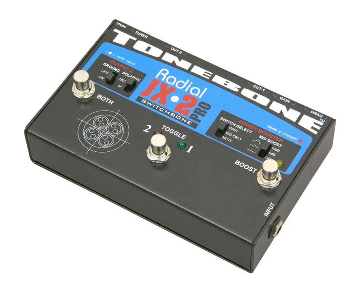 Switchbone Radial Switchbone Switch Bone AB-Y ABY Switcher with Power Boost (SWIT ...