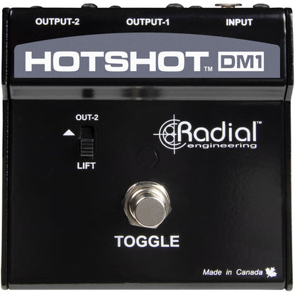 Radial HotShot DM1 Stage Mic Toggle Switch