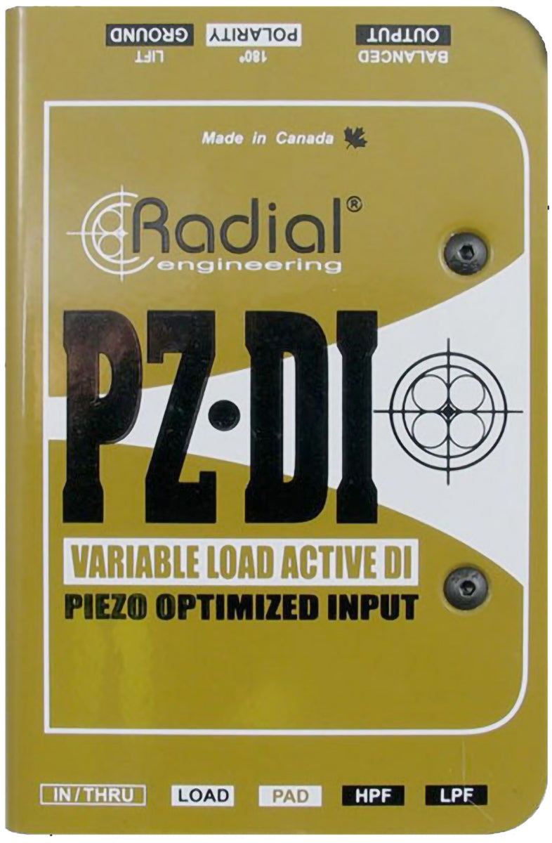 Radial PZ-DI Peizo and Magnetic Pickup Selector / DI