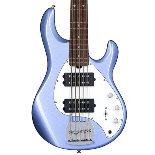 Sterling by Music Man SUB Series Ray HH 5-String Bass - Lake Blue Metallic