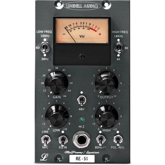 Lindell Audio Retro RE-51 500-Series Mic Pre