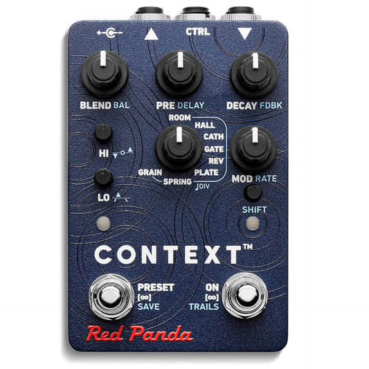 Red Panda Context 2 Stereo Reverb Pedal
