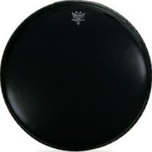 Remo Ebony Medium Weight 18 Black Batter Drumhead