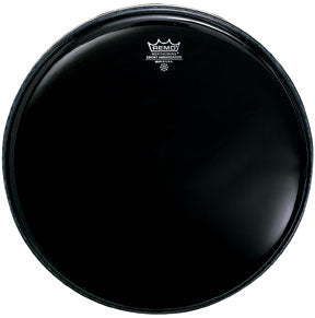 Remo Ebony Medium Weight 22 Black Batter Drumhead