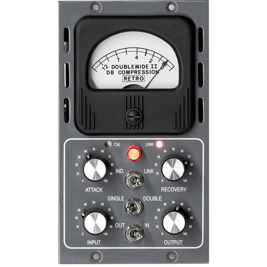 Retro Instruments Doublewide II 500-Series Tube Compressor