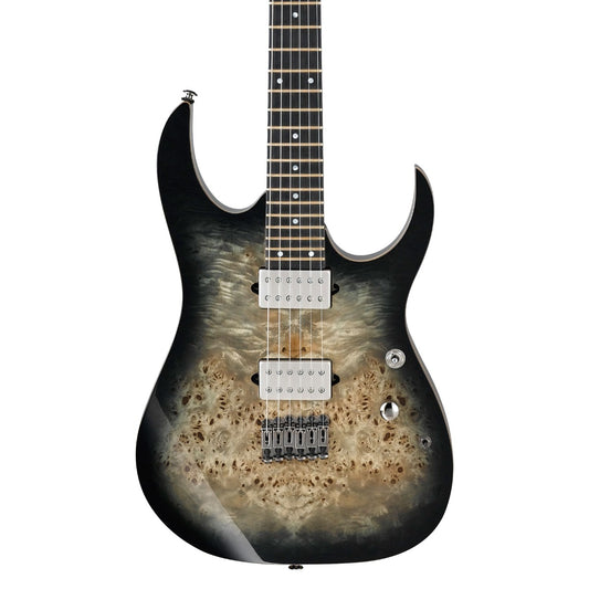 Ibanez RG1121PBCKB Premium Electric Guitar in Charcoal Black Burst (RG1121PBCKB)