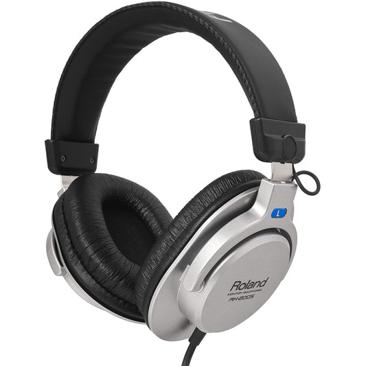 Roland RH-200S Circumaural Closed-Back Monitor Headphones - Silver