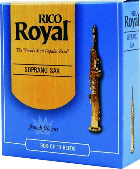 Rico Royal Soprano Saxophone 10-Pack 2.5 Strength
