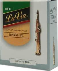 Rico La Voz Soprano Saxophone 10-Pack, Medium Strength