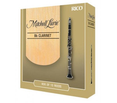 Rico Mitchell Lurie Bb Clarinet 10 Pack, 2 Strength
