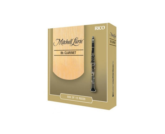 Rico Mitchell Lurie Bb Clarinet 10-Pack, 2.5 Strength