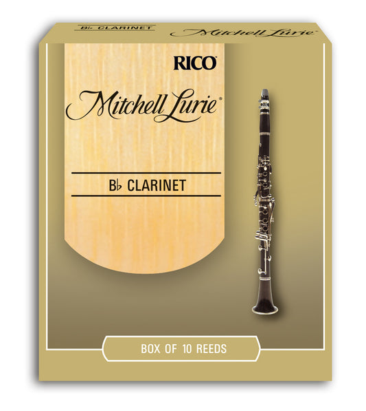 Rico Mitchell Lurie Bb Clarinet 10 Pack, 4.5 Strength