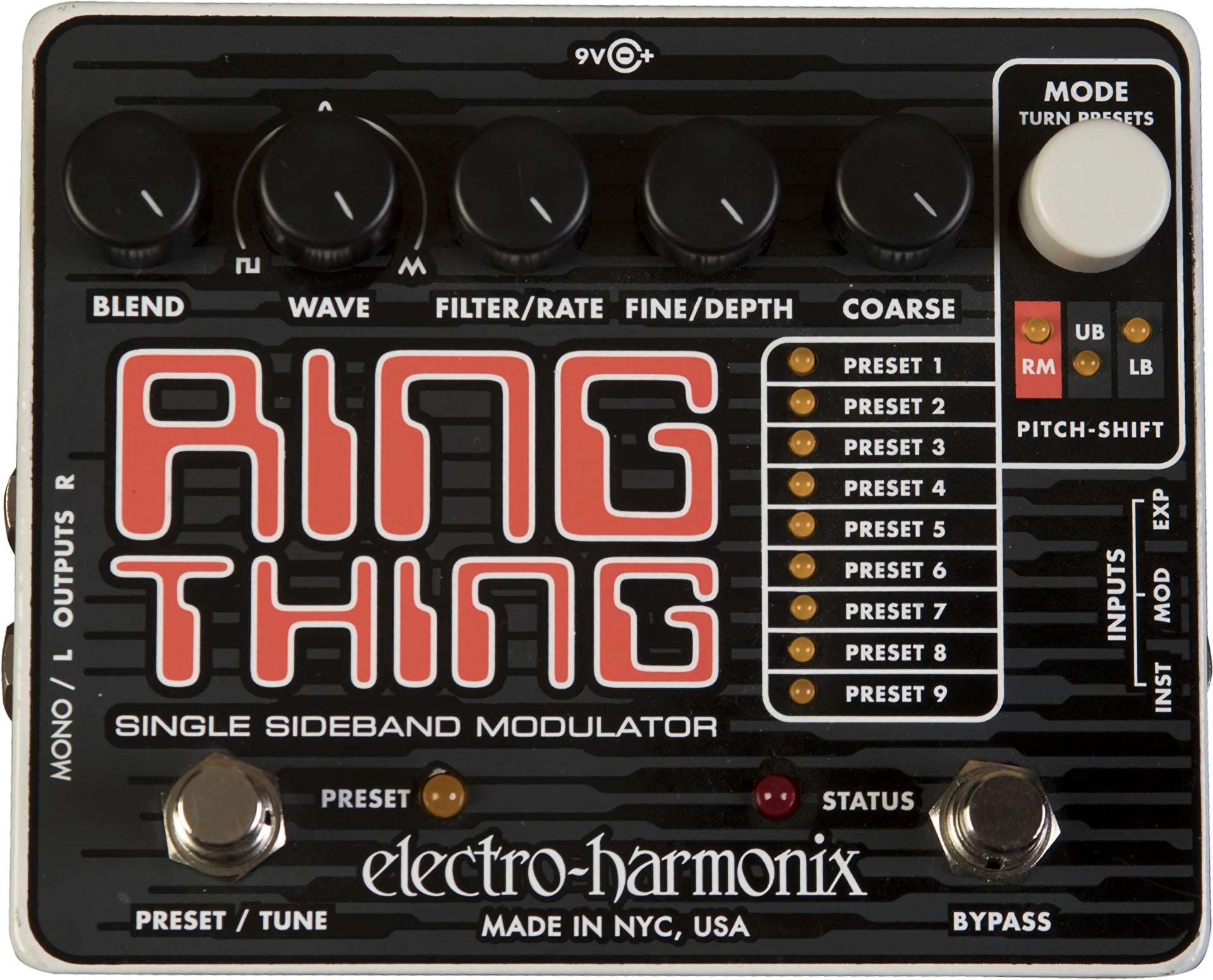 Electro Harmonix Ring Thing Single Sideband Ring Modulator – Alto Music