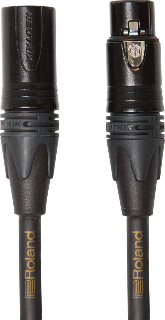 Roland Gold Series XLR Microphone Cable - 25’