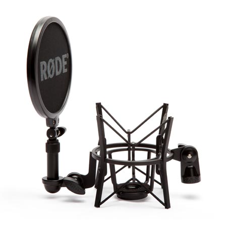 Rode SM6 Shockmount for NT1A Microphone w/ Pop Filter