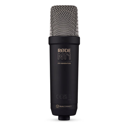 Rode NT1 Generation 5 Hybrid Studio Condenser Microphone, Black