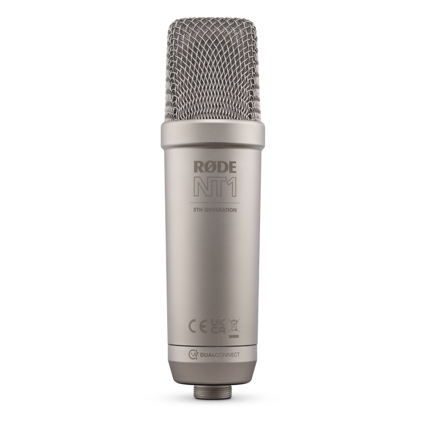 Rode NT1 Generation 5 Hybrid Studio Condenser Microphone, Silver