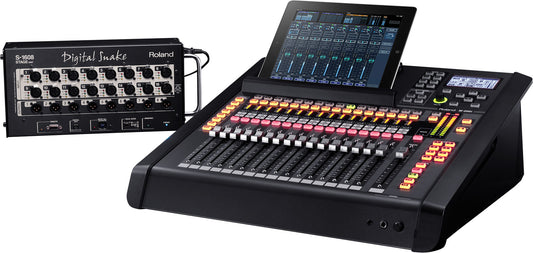 Roland M200I 40x22 Digital Mixing System with S1608 Digital Snake