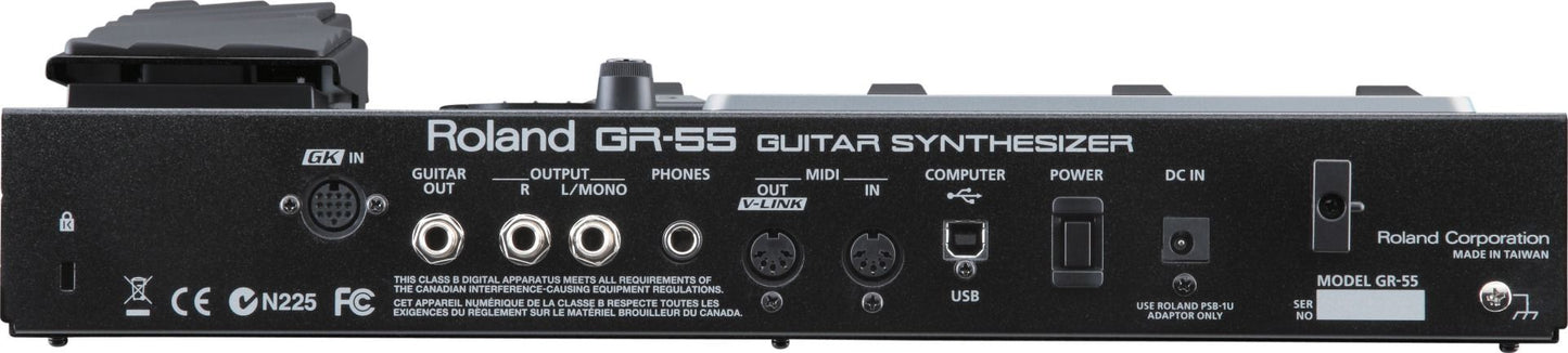Roland GR-55-GK Guitar Synthesizer in Black with Pickup