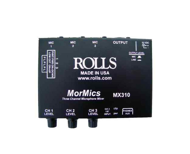 Rolls MX310 3 Channel Mixer