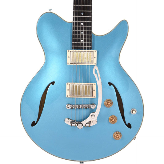 Eastman Romeo LA Thinline Semi-Hollow Electric Guitar - Celestine Blue