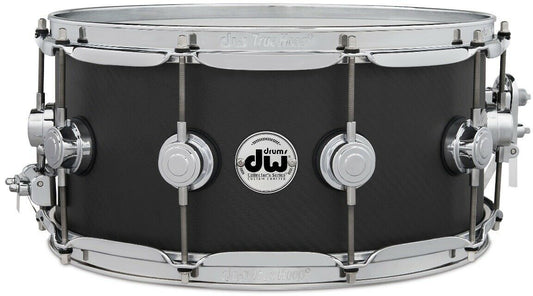 Drum Workshop Design Series Limited Edtion 6.5x14 Snare in Iron Satin Metallic