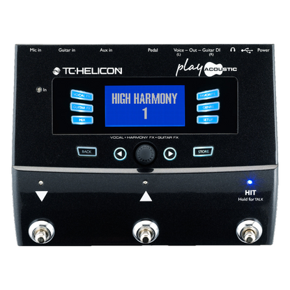 TC Helicon Play Acoustic Harmonizer / Guitar Effect Processor