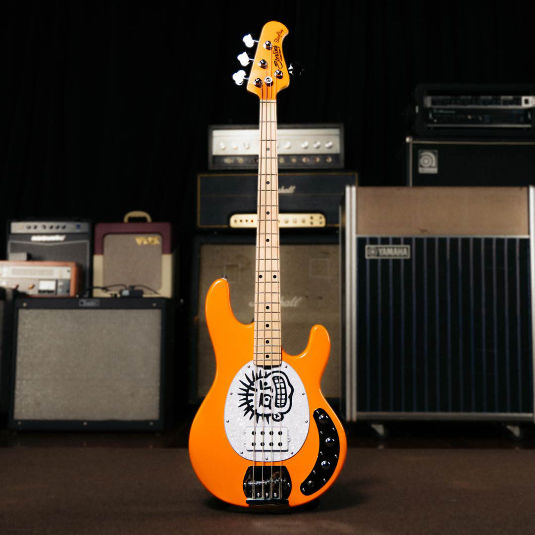Sterling by Music Man Mike Herrera Artist Series StingRay Bass - Orange Creamsicle