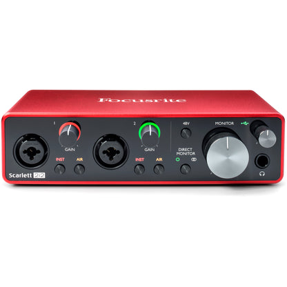 Focusrite Scarlett 2i2 3rd Gen 2-in, 2-out USB Audio Interface