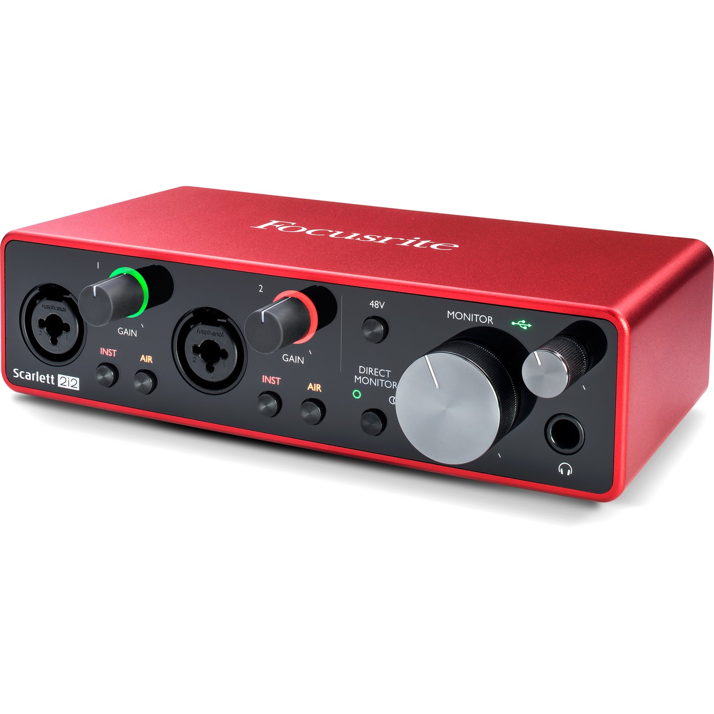 Focusrite Scarlett 2i2 3rd Gen 2-in, 2-out USB Audio Interface