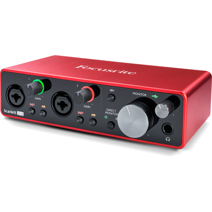 Focusrite Scarlett 2i2 3rd Gen 2-in, 2-out USB Audio Interface
