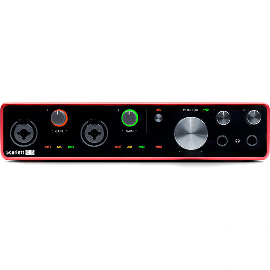 Focusrite Scarlett 8i6 3rd Gen 8-in, 6-out USB Audio Interface