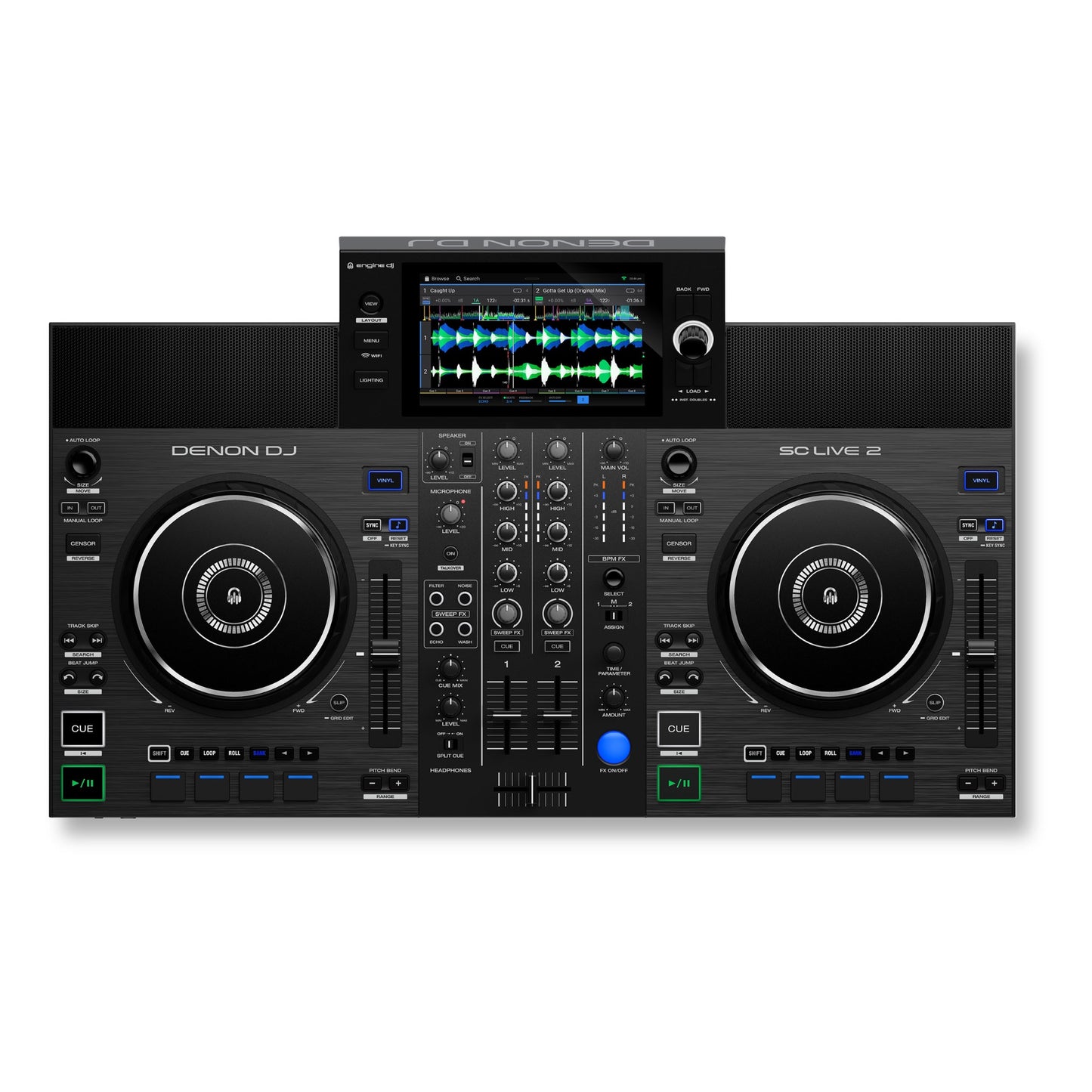 Denon SCLIVE2XUS SC LIVE 2 2-Deck Standalone DJ Player Controller