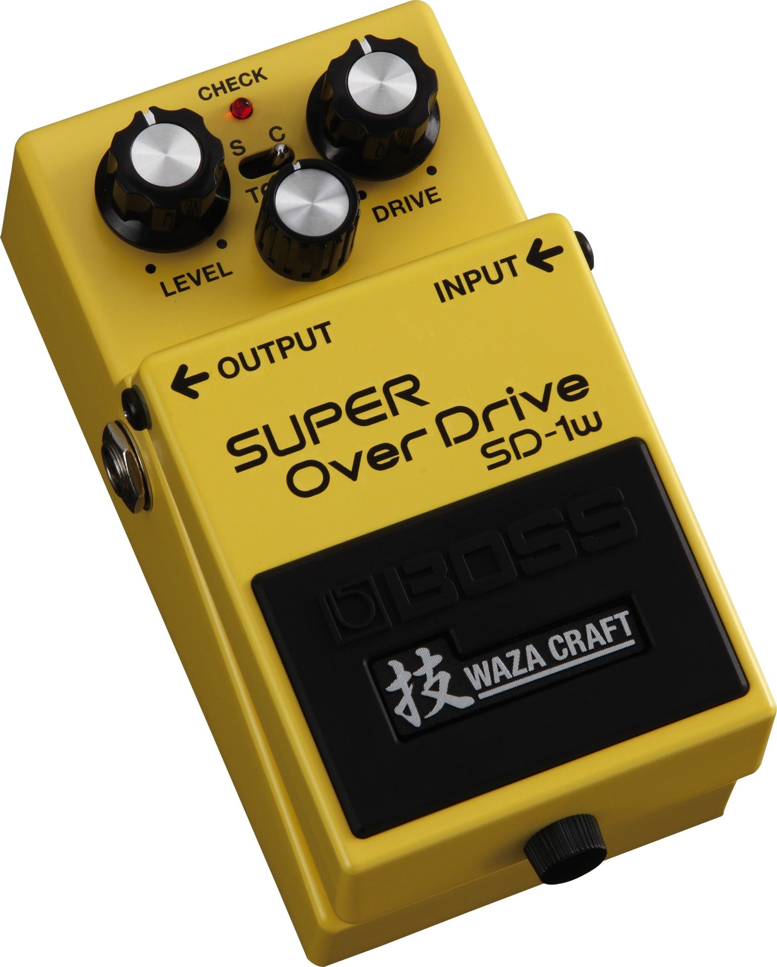overdrive pedal boss BOSS SD-1W Super Overdrive Waza Craft Special Edition Pedal
