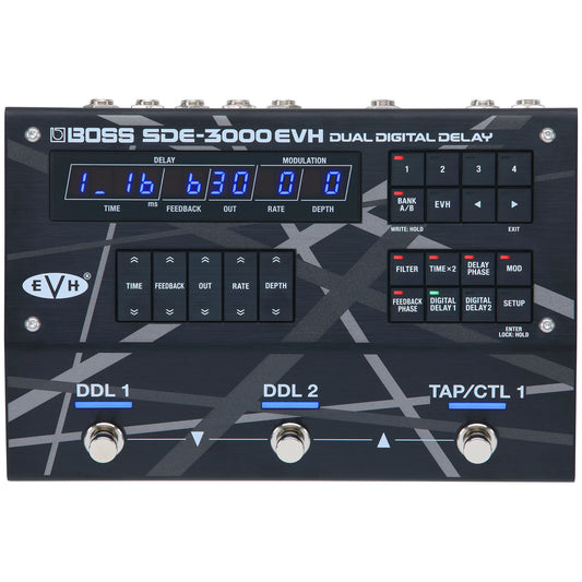 Boss SDE-3000EVH Dual Digital Delay Pedal
