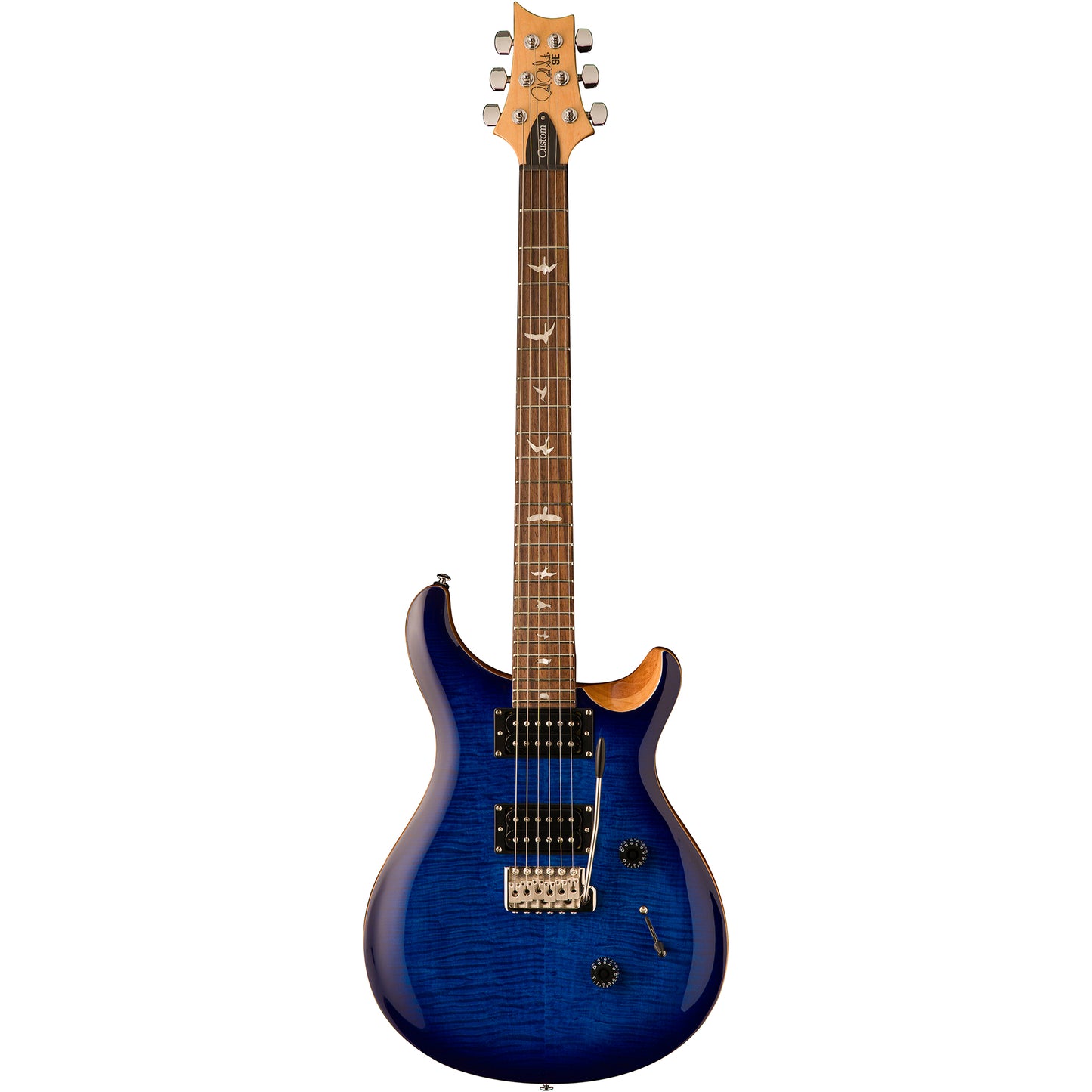 PRS SE Custom 24 Electric Guitar 2021 - Faded Blue Burst