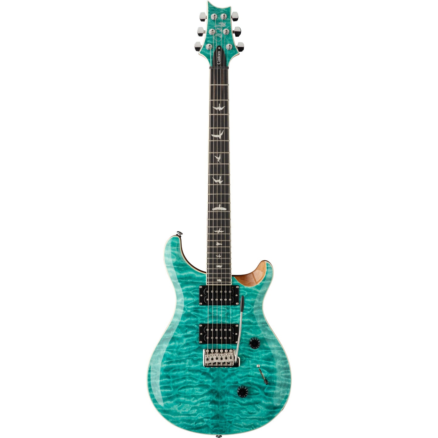 PRS SE Custom 24 Quilt Electric Guitar - Turquoise
