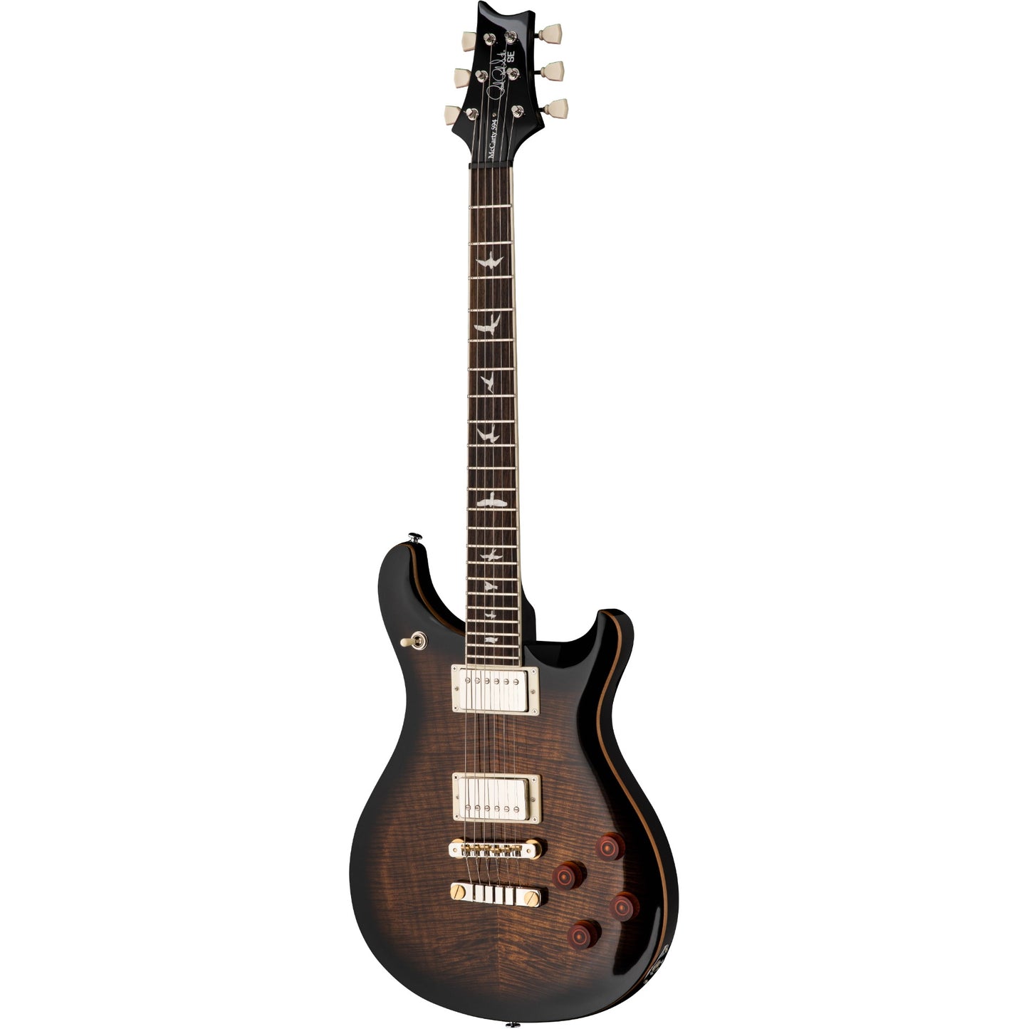 PRS SE McCarty 594 Electric Guitar in Black Gold Burst w/ Gig Bag