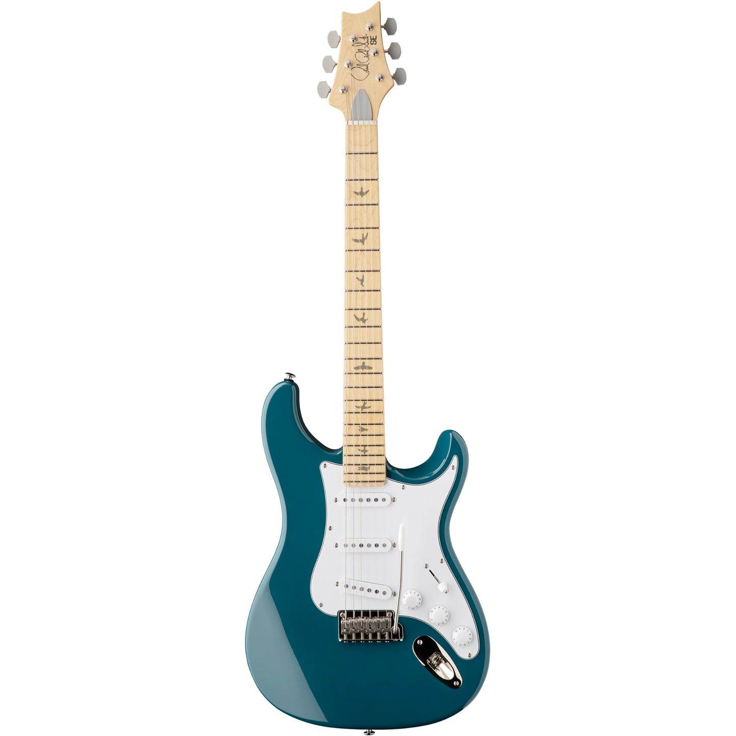 PRS SE Silver Sky Maple Fretboard Electric Guitar - Nylon Blue