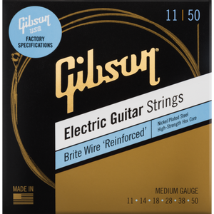 Gibson SEG-BWR11 Brite Wire ‘Reinforced’ Electric Guitar Strings - Medium